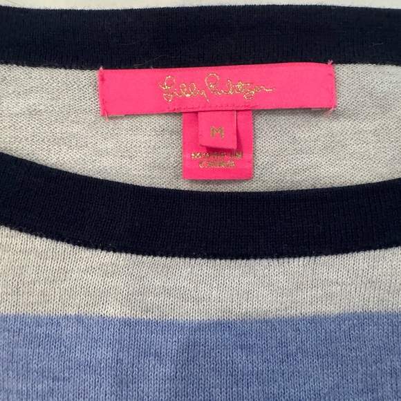 Lilly Pulitzer Women's Blue and grey sweater - Picture 1 of 4
